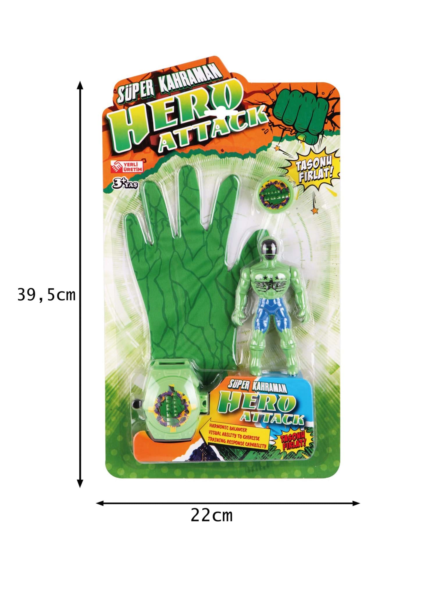 FİGÜRLÜ-YEŞİL-ELDİVEN resmi